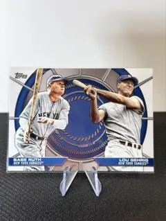 Babe Ruth & Lou Gehrig トレーディングカード