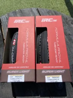 新品未開封2本セットIRCフォーミュラプロTLR S light 23c