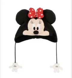 新品未使用タグ付き　ミニーマウス ファンキャップ　ミニーちゃん　帽子　冬　ミニー