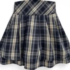 GRL ティアードチェックミニスカート Mサイズ