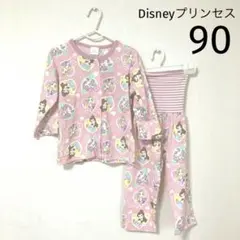 Disneyプリンセス　腹巻き付長袖パジャマ　90cmのサムネイル