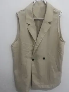 ベージュ ベスト サイズF