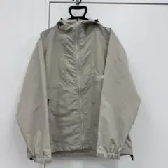 ノースフェイスMサイズフォッシルアイボリーコンパクトジャケットNP72530