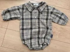 POLO Baby チェック柄ロンパース 70cm 90cmセット