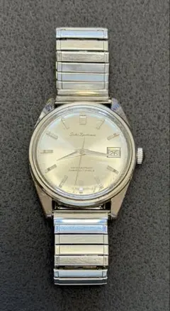 1970年製セイコー プレスマチック 純正ベルト ハイビート 5146 ジャンク 1970年製セイコー プレスマチック 純正ベルト ハイビート 5146
