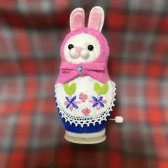 うさぎ　ゼンマイ　おもちゃ