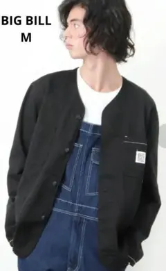新品 BIG BILL ツイル ワークジャケット X58700D 黒 M