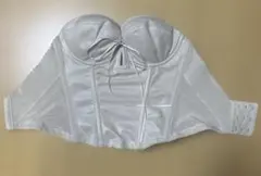 【値下げ中】ブライダルインナー　バックレスビスチェ　D65 シャンパンベージュ
