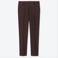 ユニクロ　EZYアンクルパンツ M ワイン　美品