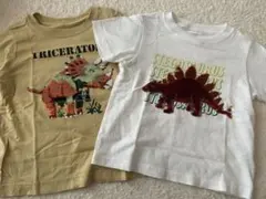 美品 GU Tシャツ 恐竜　まとめ売り 110