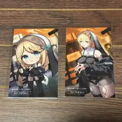 NIKKE TSUTAYA ポストカード ナユタ クラウン ラプンツェル 3枚 - メルカリ