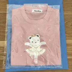 familiar ファミリア チャコット 半袖Tシャツ ピンク110センチ - メルカリ