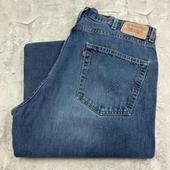 か*る様 リーバイス　569　ルーズストレート　デニムパンツ　古着　インディゴ