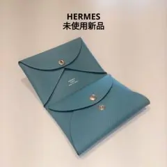 HERMES カルヴィ カードケース