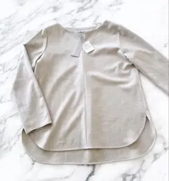新品　セオリー　ブラウス　グレー