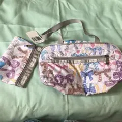 レスポ　バッグ　ポーチ付き