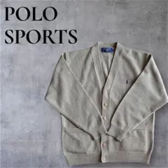 POLO SPORTS ベージュ Vネックカーディガン L