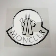 MONCLER ロゴ キラキラアイロンプリントシート 大