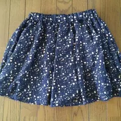 PAGE BOY☆花柄ミニスカート（キュロットスカート裏地付）