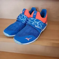 MIZUNO ミズノ トレーニングシューズ 26.5cm ブルー×オレンジ