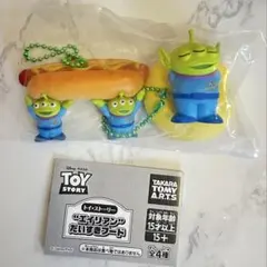 エイリアン　だいすきフード　すやすやドーナツ　にこにこホットドッグ