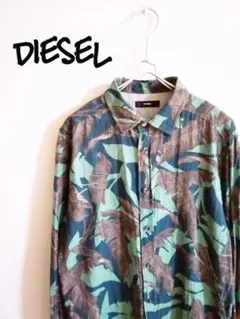 D222120 DIESEL 総柄 ロングスリーブシャツのサムネイル