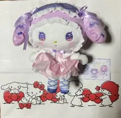 マイメロディ ぬいぐるみ　50周年 アニバーサリー　リボン　ピンク　サンリオ