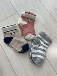 ベビー靴下 3足セット 13-16cm