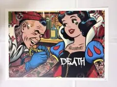 ◆世界限定100枚◆ DEATH NYC 現代アート ポスター JO03 DEATH NYC 世界限定100枚 アートポスター 現代アート ポップアート