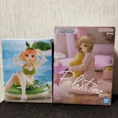 映画　五等分の花嫁　中野四葉　アイドルマスター　櫻木真乃フィギュア2点セット