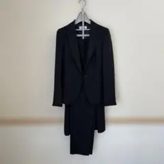 黒 シングルボタン スーツ３点セット　9号