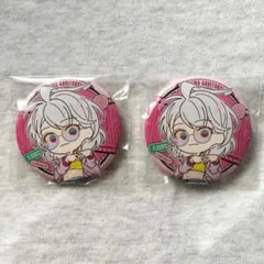 ヒプノシスマイク ヒプマイ Flava2 缶バッジ 勘解由小路無花果×2