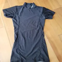 黒 半袖 ハイネック テニスアンダーウェア インナーうぇあ Mサイズ