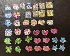 平成シール　ステッカー　キラキラ　まとめ売り　ハムスター　うさぎ　パンダ
