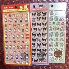 【正規品】ボンボンドロップシール ハローキティ クロミ ハンギョドン ボンドロ