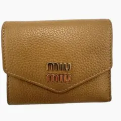 もか 現行✨ 極美品✨ミュウミュウ　ヴィッテロダイノ　レザー MIUMIU】ミュウミュウ『ヴィッテロダイノ ソフトレザー 2WAY