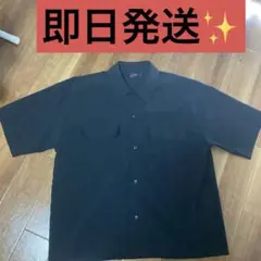 LUCY ブラック 半袖シャツ M