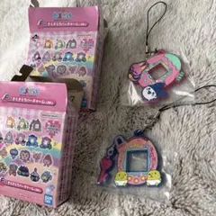 たまごっち　一番くじ　F賞　きらきらラバーチャーム 2点セット