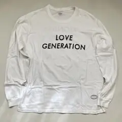 TANGTANG プリント ロンT LOVE GENERATION