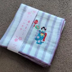 カランコロン京都　春のまいこハンカチ