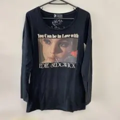 ヒステリックグラマー×アンディウォーホル Edie Sedgwick Tシャツ