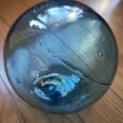 浮き玉　ガラス玉　20cm（希少） ガラス浮玉NO.06（20cm） 漁業用ガラス玉 マリンインテリア
