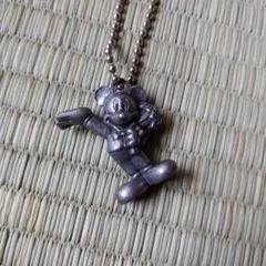 ミッキーマウス シルバーキーホルダー