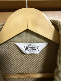 Woolrich ウールジャケット ベージュ USA老舗 CPO風のサムネイル