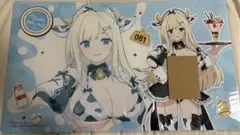 シノビマスター閃乱カグラ NEW LINKラバーマット　鴇 ミルキーメイド シノビマスター 閃乱カグラ NEW LINK]ラバーマット（鴇／爆乳祭）