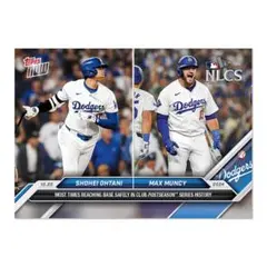 大谷翔平　マンシー　MLB Topps now 出塁数記録更新