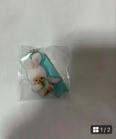 モンチッチ　2連アクリルめじるしチャーム　ちむたん