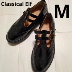 クラシカルエルフ ダブルTストラップドレスシューズ Mサイズのサムネイル