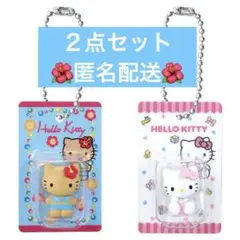 ハローキティパッケージミニチュアコレクション　ガチャ　日焼け　ベビー