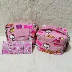 【タグ付き】 ハワイ限定 アロハコレクション ハローキティ ポーチセット